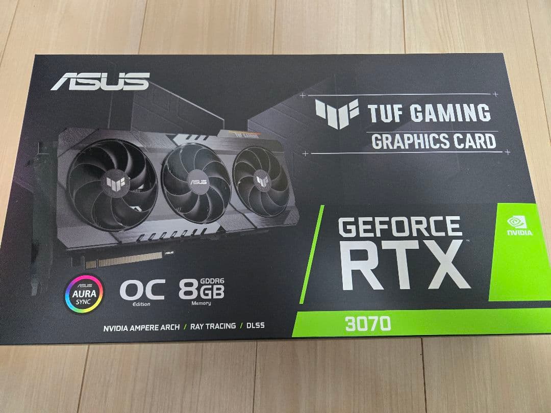 【ASUS】GEFORCE RTX 3070 8GB