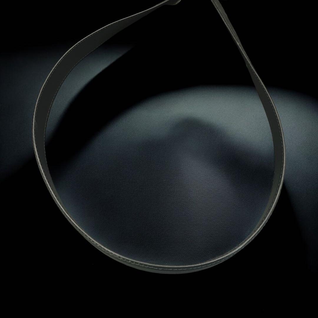 鑑定済み　シャネル　ココマーク バックルベルト レザー ブラック　ゴールド