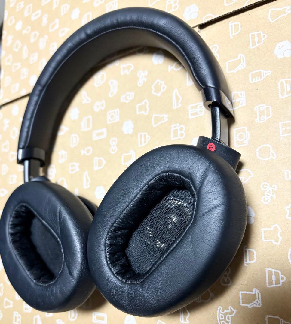 SONY ステレオヘッドホン MDR-1AM2 (B) ブラック 変換ケーブル