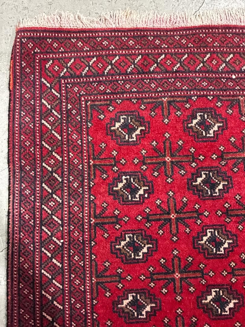 ❖Vintage Rug❖　300cm×210cm　トルクメンラグ　大判ラグ