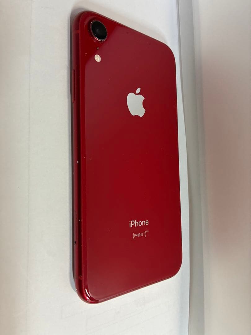 Apple iPhone XR レッド　スマホ　本体　10R