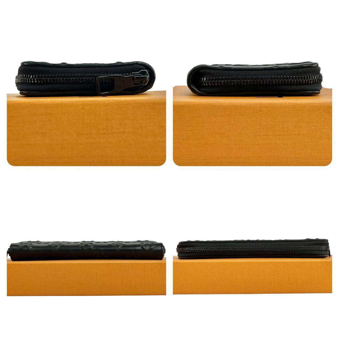 【極美品・現行モデル】ルイヴィトン　ラウンドファスナー　長財布　黒　ブラック