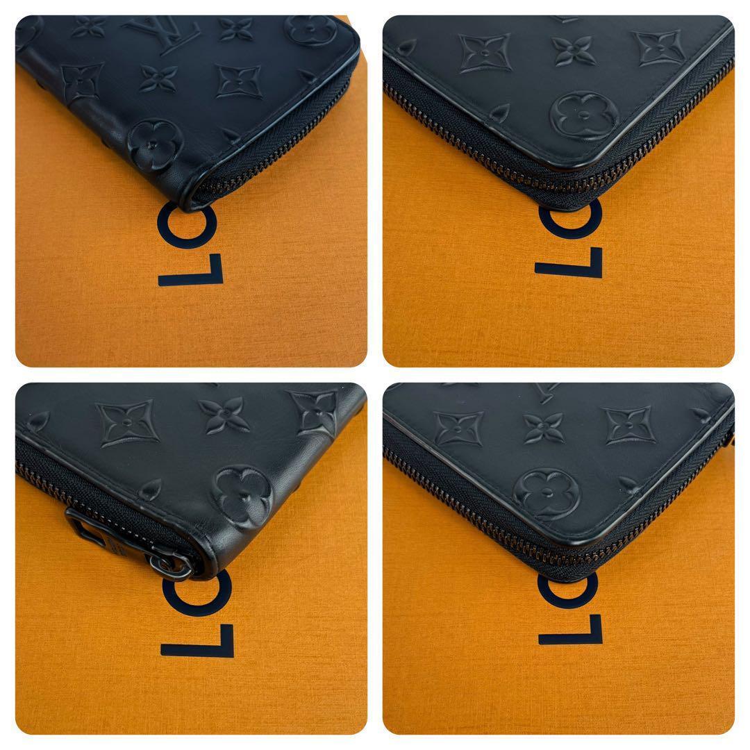 【極美品・現行モデル】ルイヴィトン　ラウンドファスナー　長財布　黒　ブラック