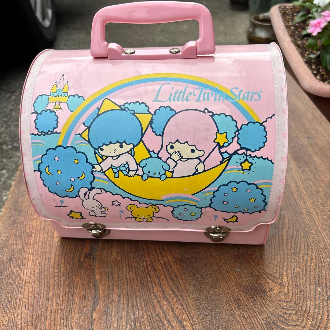 昭和レトロ　激レア　1976年製 Kiki & Lala ハンドバッグ ピンク