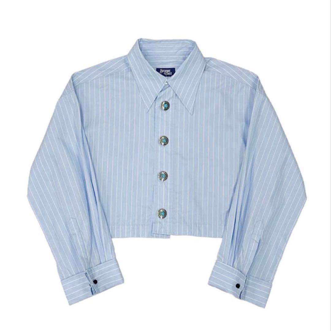 た*し様 【最終値下げ】BECOME TREE TAKUYA∞着用 水色クロップ