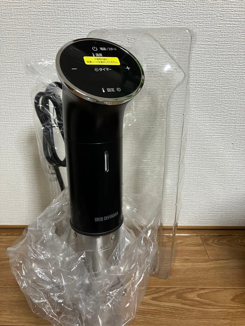 IRIS OHYAMA 低温調理器 LTC-01 ブラック