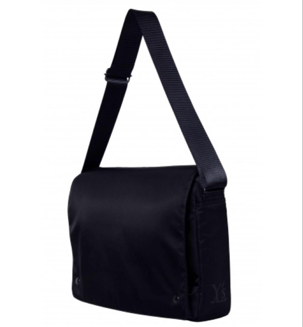 未使用 Y's WRAP 限定品 Apple メッセンジャーバッグ 黒 日本製