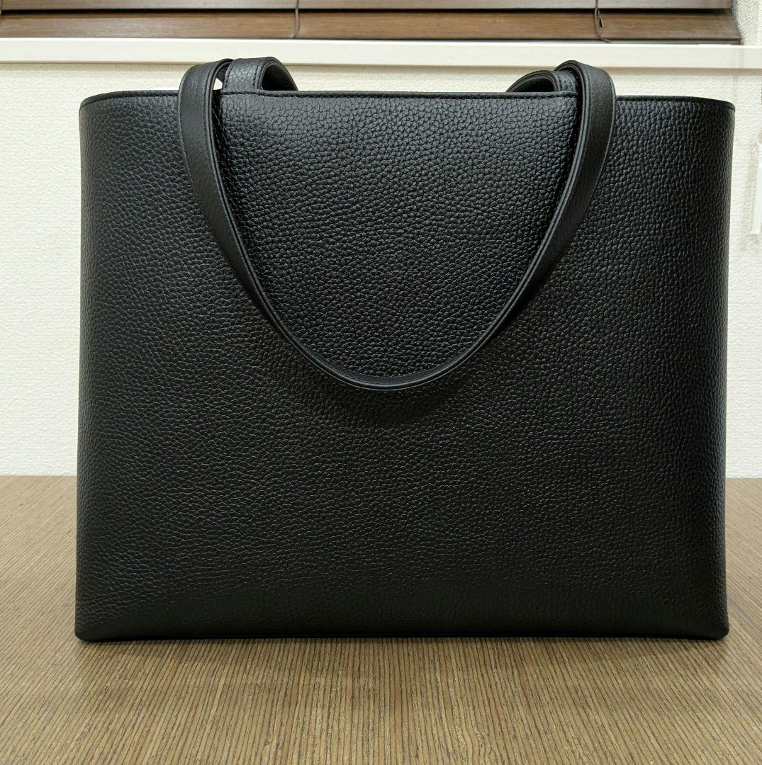 HushTug （ハッシュタグ） トートバッグ 　レザーブラック