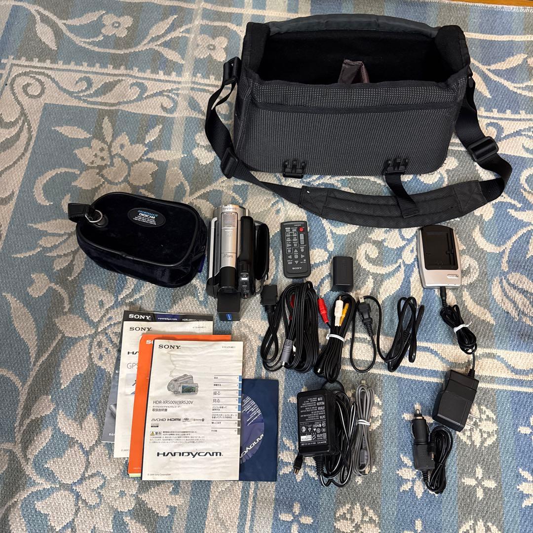 SONY handycam HDR-XR500 2009年製