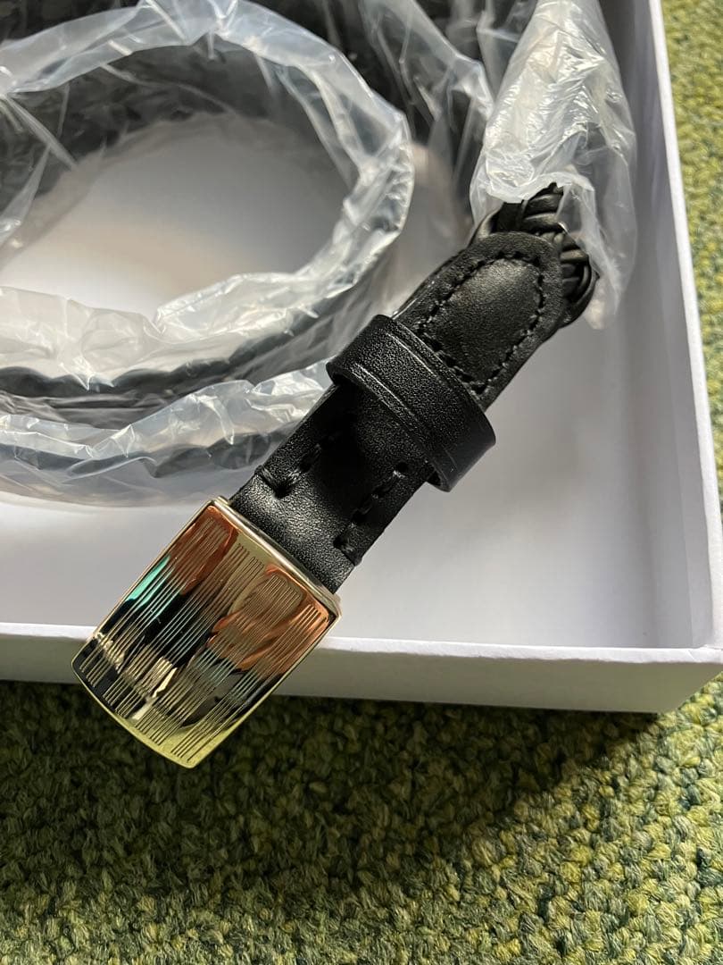 【shiun】 SLIDE BUCKLE MESH BELT ベルト