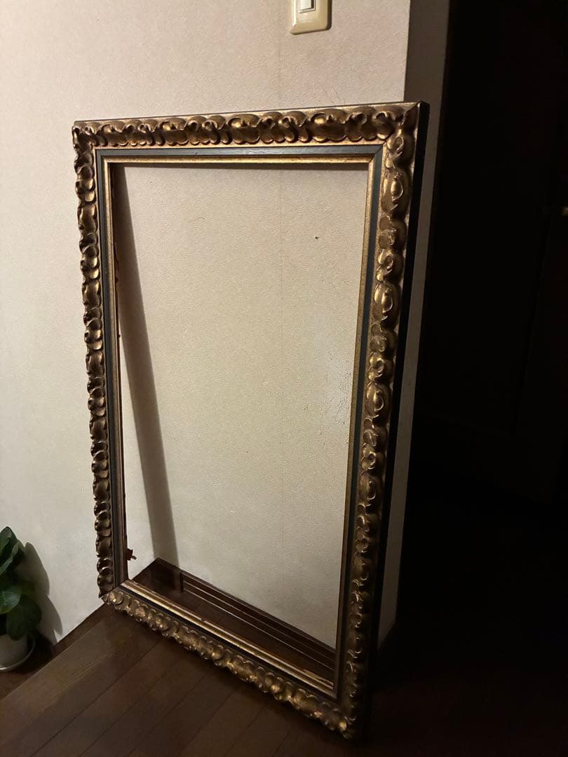 アンティーク調 ゴールド 大型額縁 フレーム 美術品 絵画