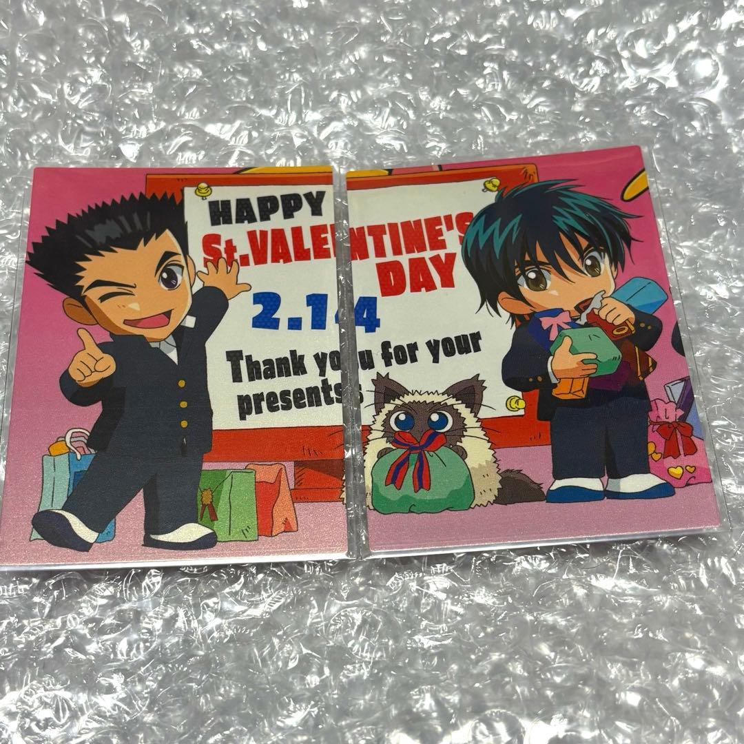 テニスの王子様 トレカ　越前リョーマ 桃城武 バレンタイン