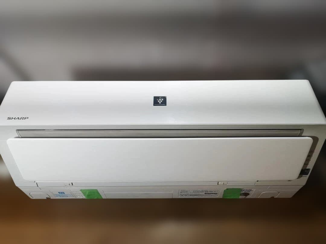 神奈川県内は無料工事、配送付き、室外機セッ)シャープ6畳 2018年式 保証あり