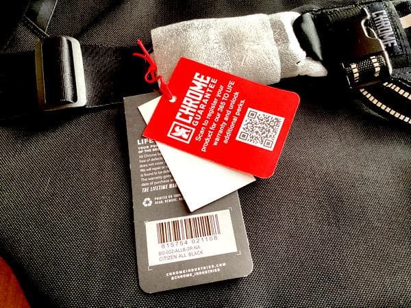 未使用 Chrome クローム メッセンジャー バッグ CTZ 24L タグ付き