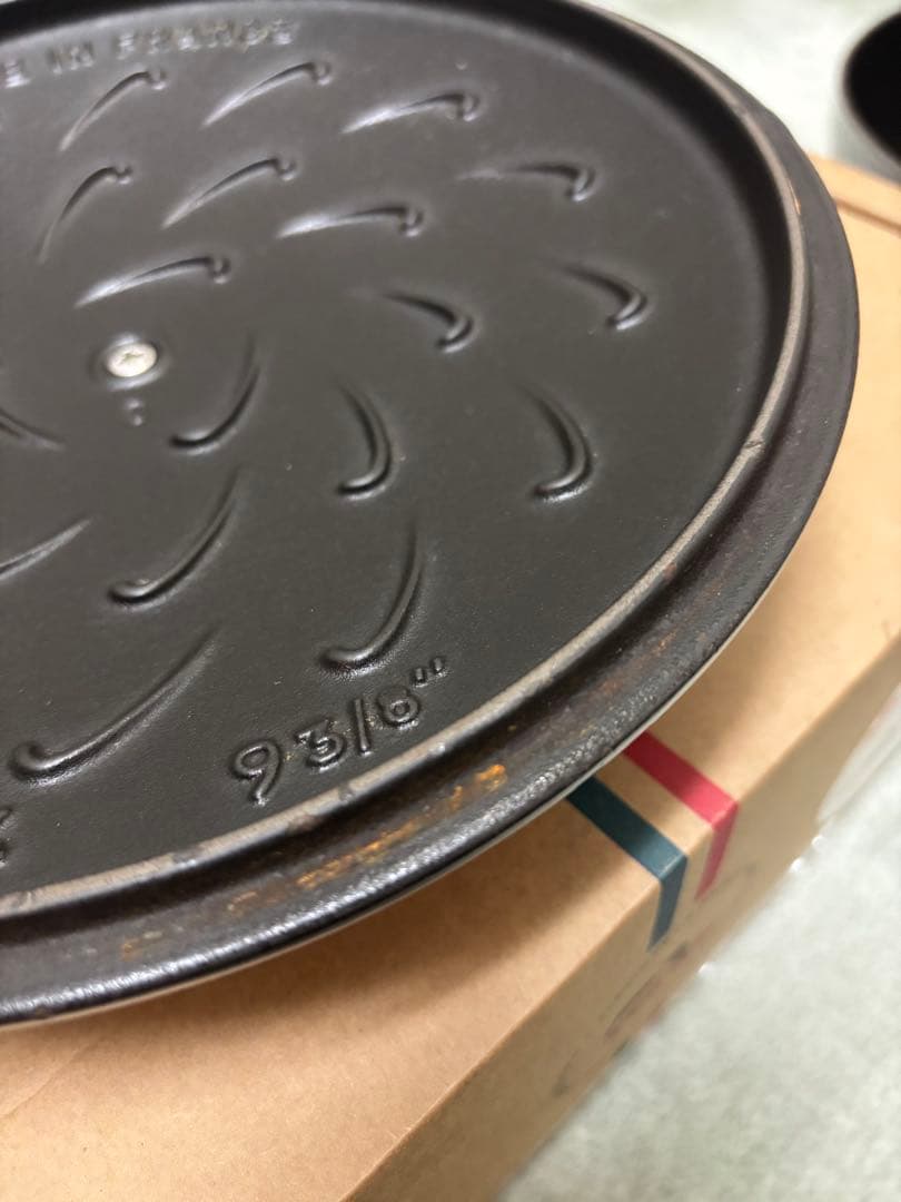 STAUB ストウブ フレンチ ルースターココット グレー 24cm