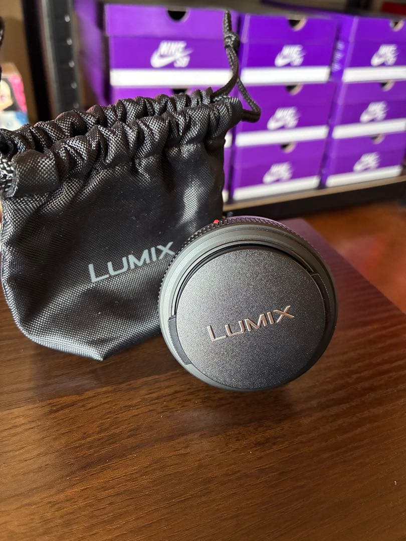 LUMIX 20mm パンケーキレンズ 収納袋付き