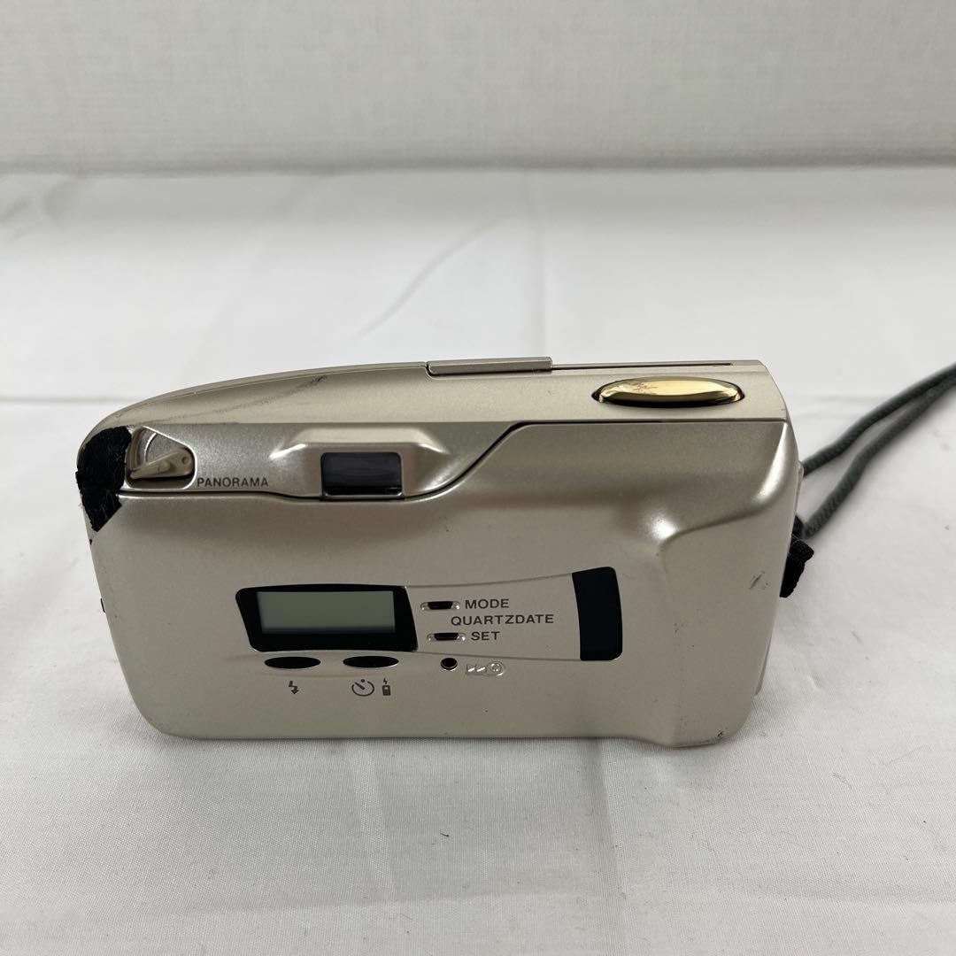 (h) OLYMPUS μ[mju:]-II シルバー フィルムカメラ　ジャンク