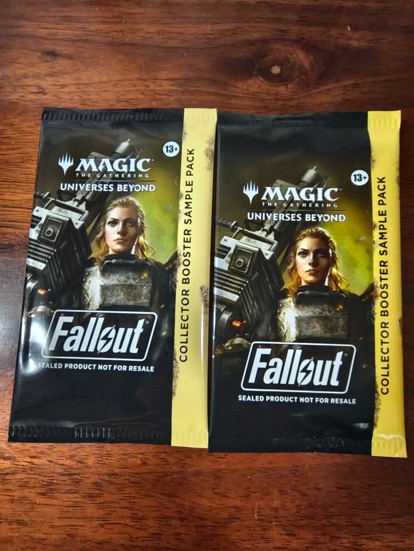 fallout サンプルコレクターブースター　2パック 英語版