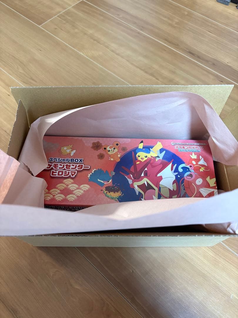 ポケモンセンター　ヒロシマ　シュリンク付き　未開封スペシャルBOX カード