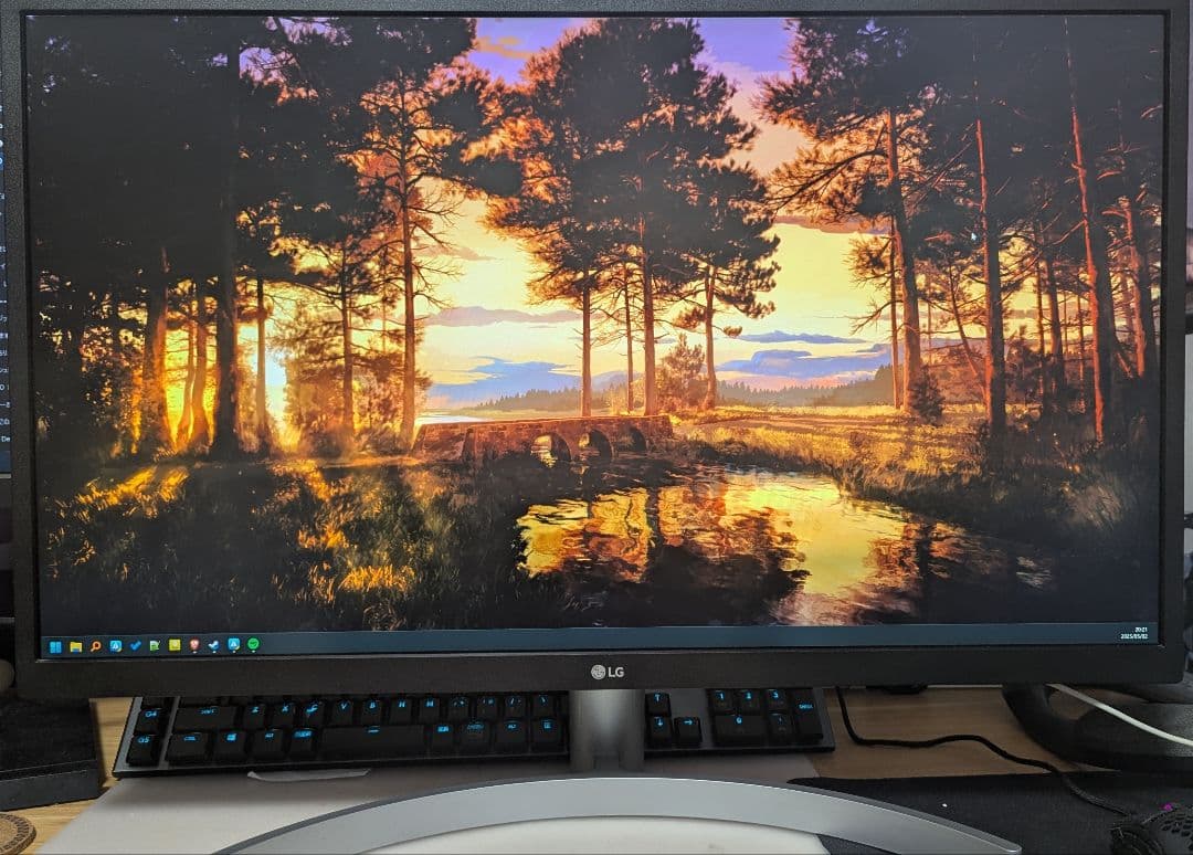 LG 4K 27UL500-W 27インチ モニター