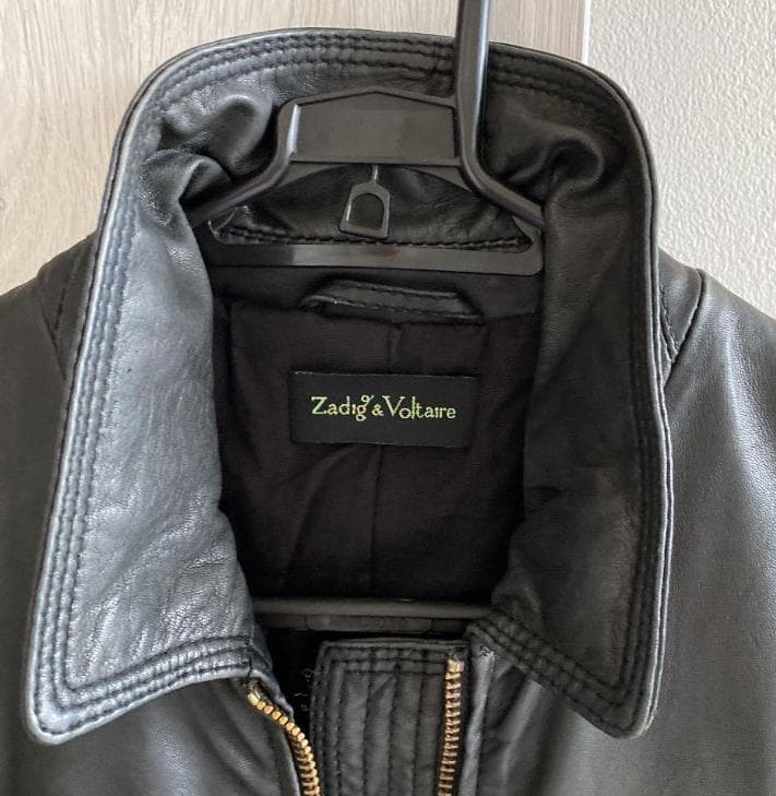 美品Zadig&Voltaire 本革ジャケット