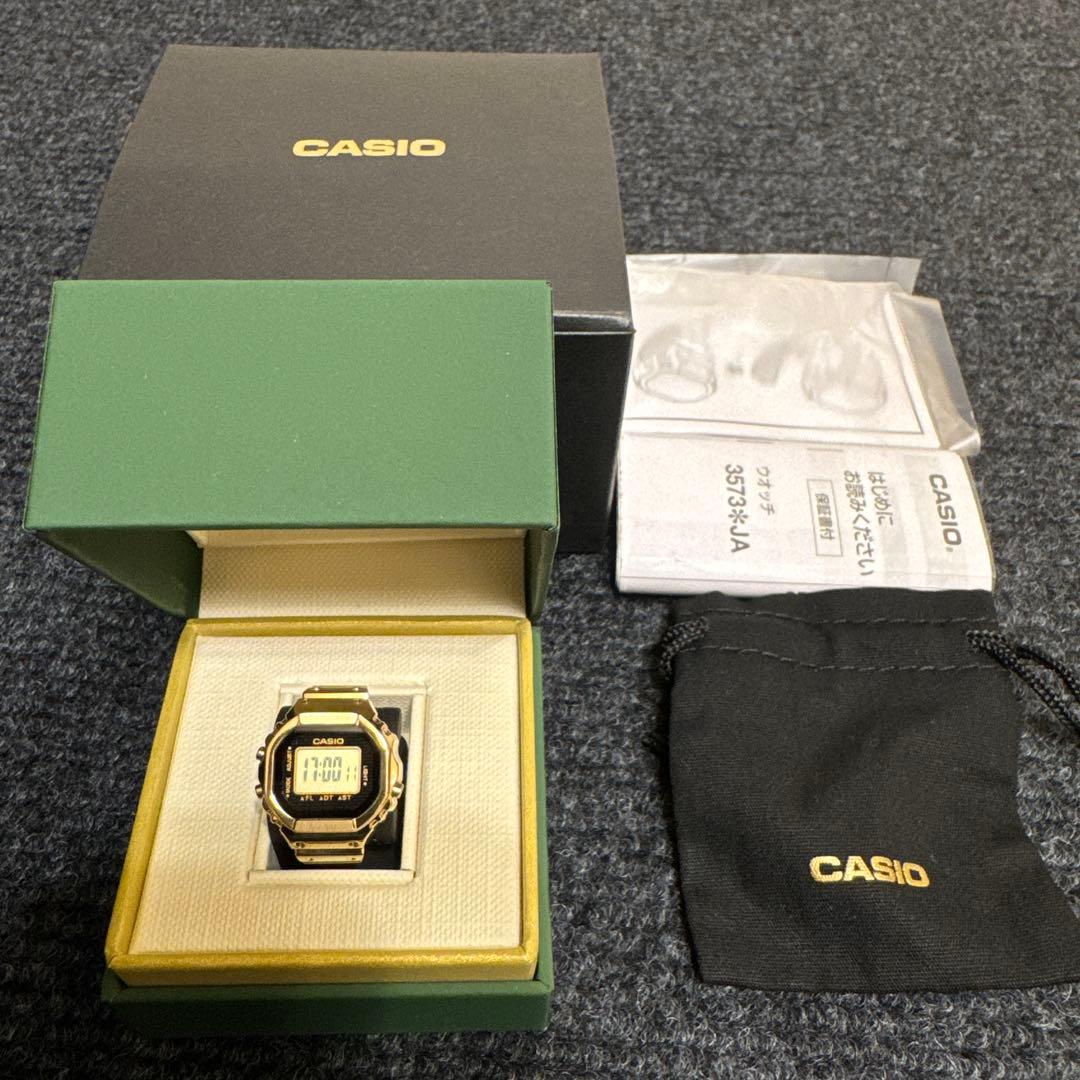 CASIO RING WATCH CRW-001G-9JR カシオゴールド 新品