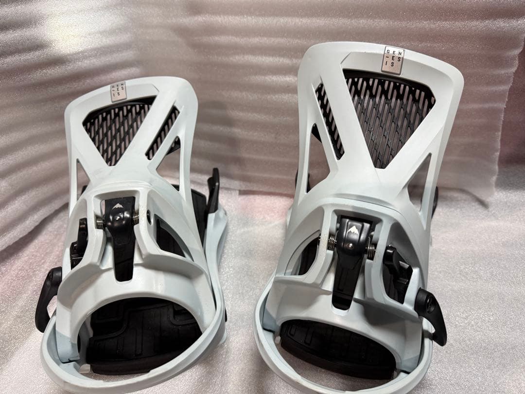 Burton Genesis step on Lサイズ　ビンディング ホワイト