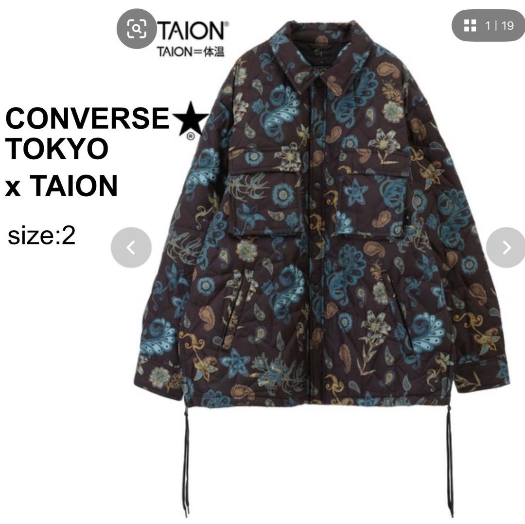 未使用 CONVERSE TOKYO x TAION ダウン ジャケット