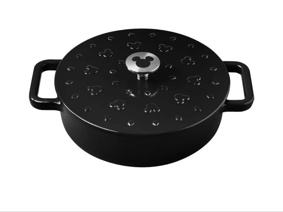 MEYER マイヤー　キャストアイアンキャセロール　　24cm ミッキーマウス