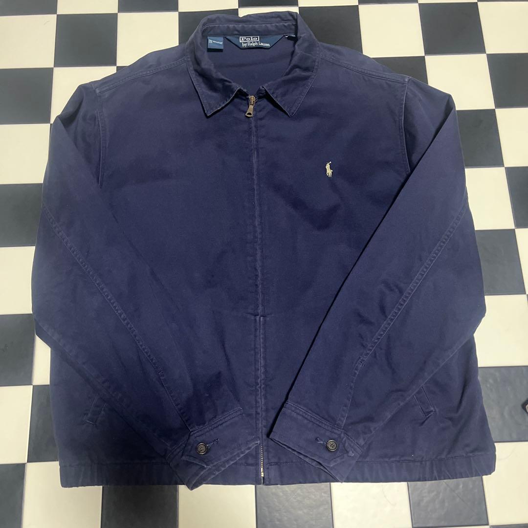 POLO ラルフローレン　ドリズラー スウィングトップ ネイビー　L