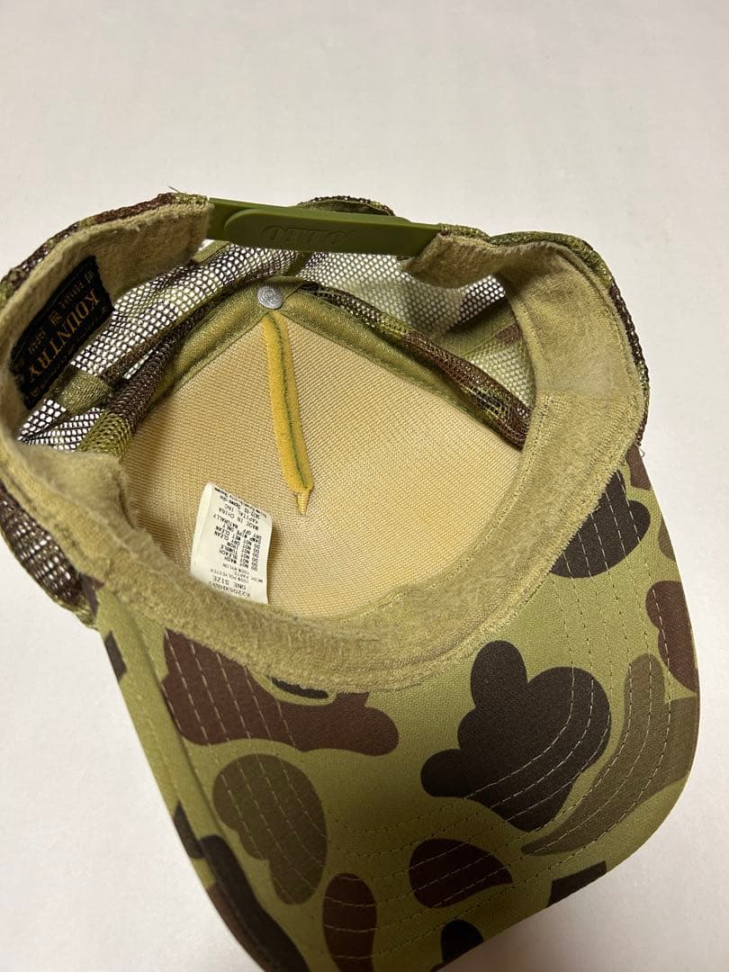 か*の様 kapital track cap 迷彩　camo