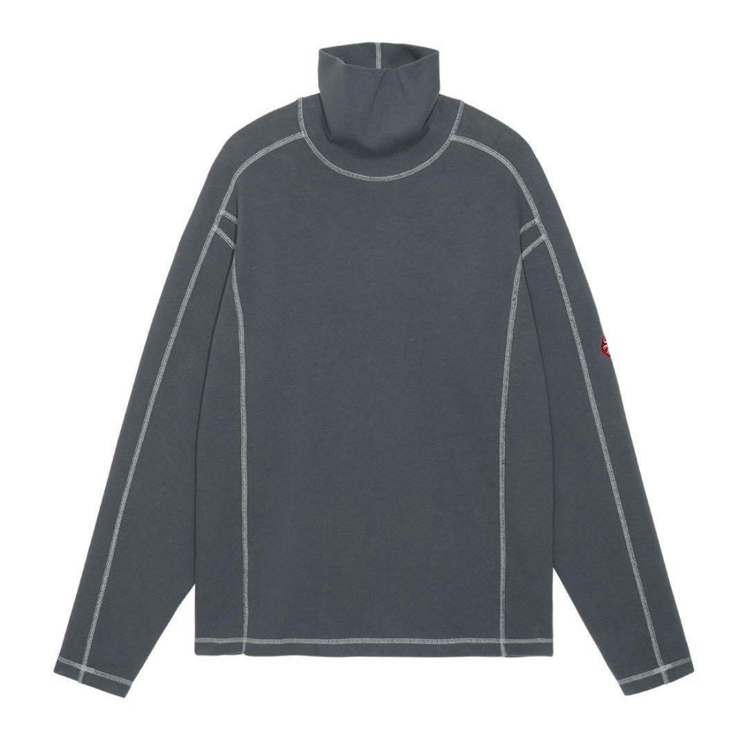 トップス TURTLE NECK DBL KNT LONG SLEEVE T L