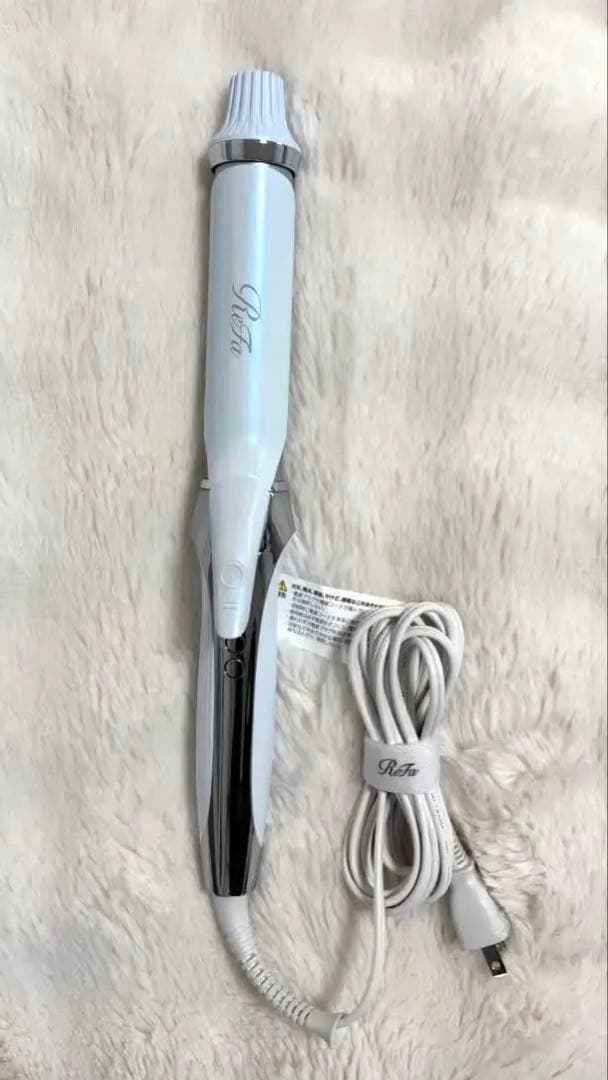 【美品】ReFa 32mmカールヘアアイロン ホワイト　2024年製