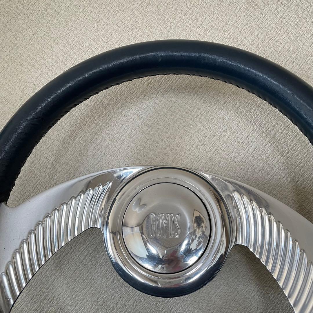 ボイド ステアリング ボス付 ハンドル BOYDS used 当時物