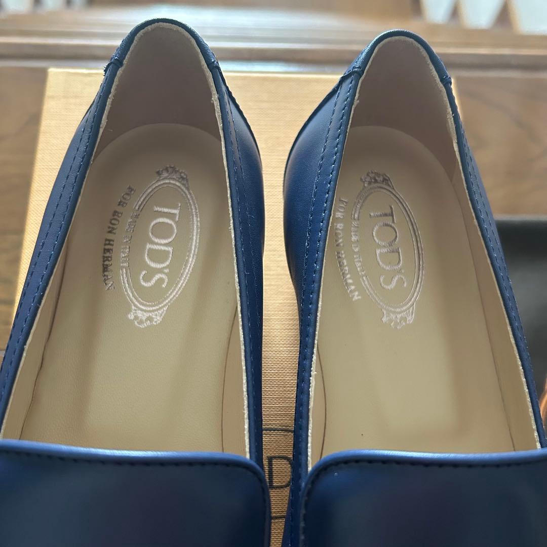 未使用♡ロンハーマン別注TOD’s トッズ　ローファー　ネイビー　36 1/2