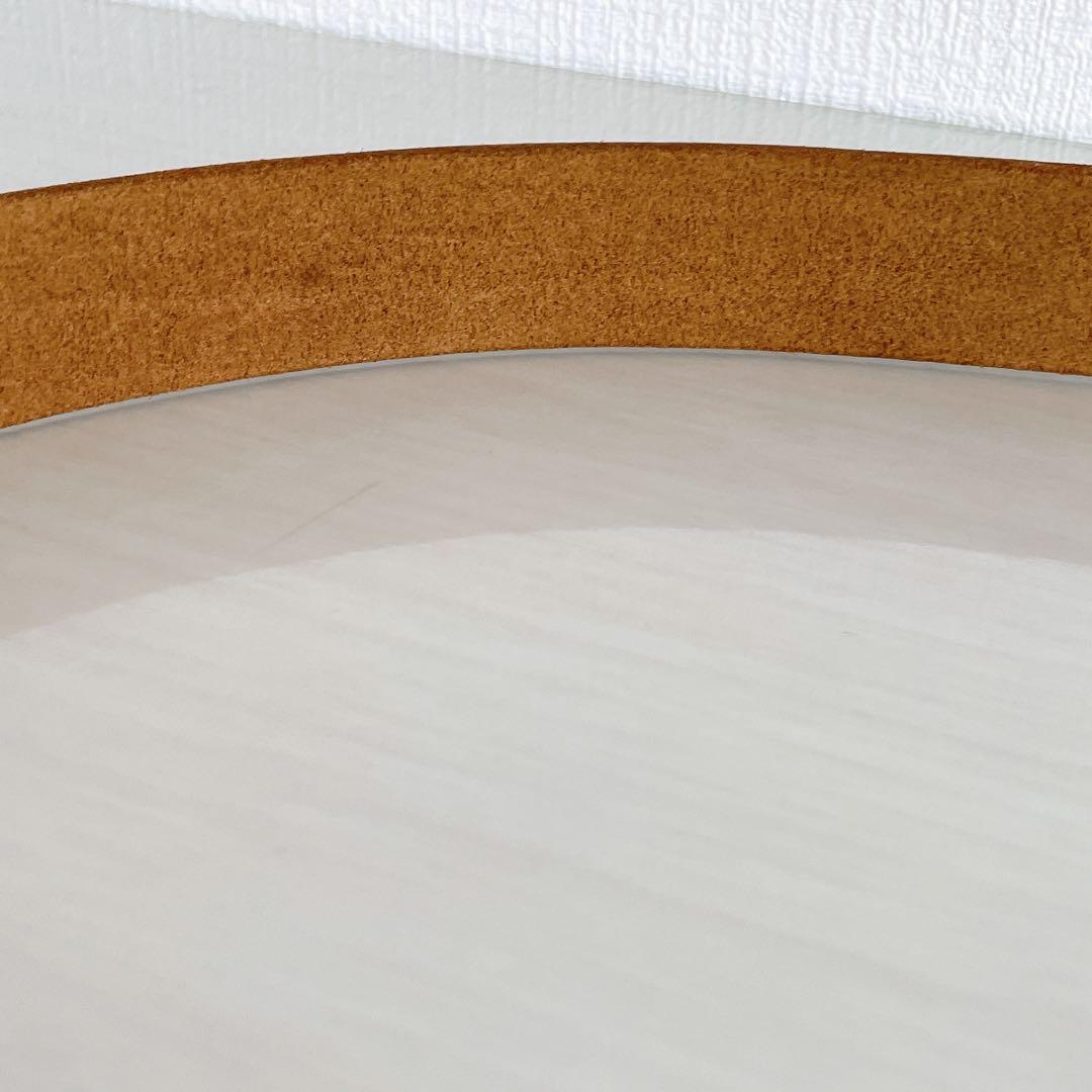 RRLカービングベルト 金属バックル 30インチ レザー ブラウン イタリア製