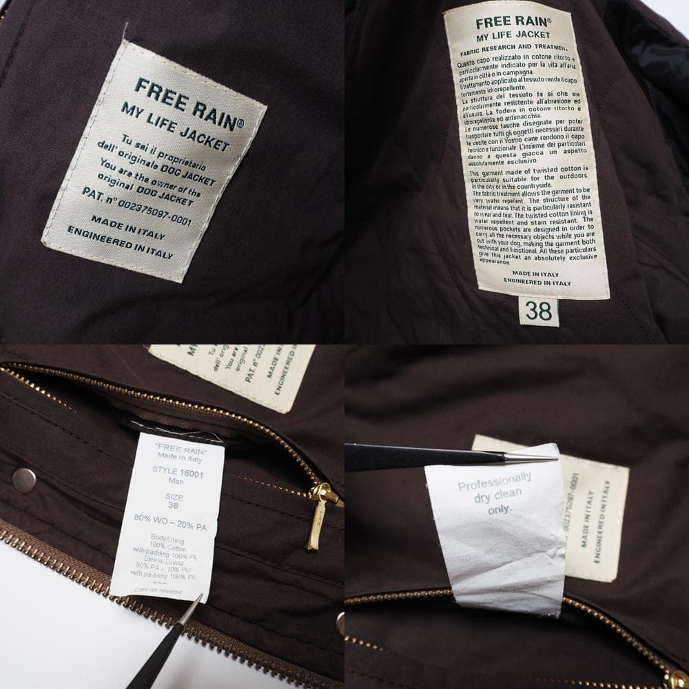 FREE RAIN フリーレイン MY LIFE JACKET マイライフ 38