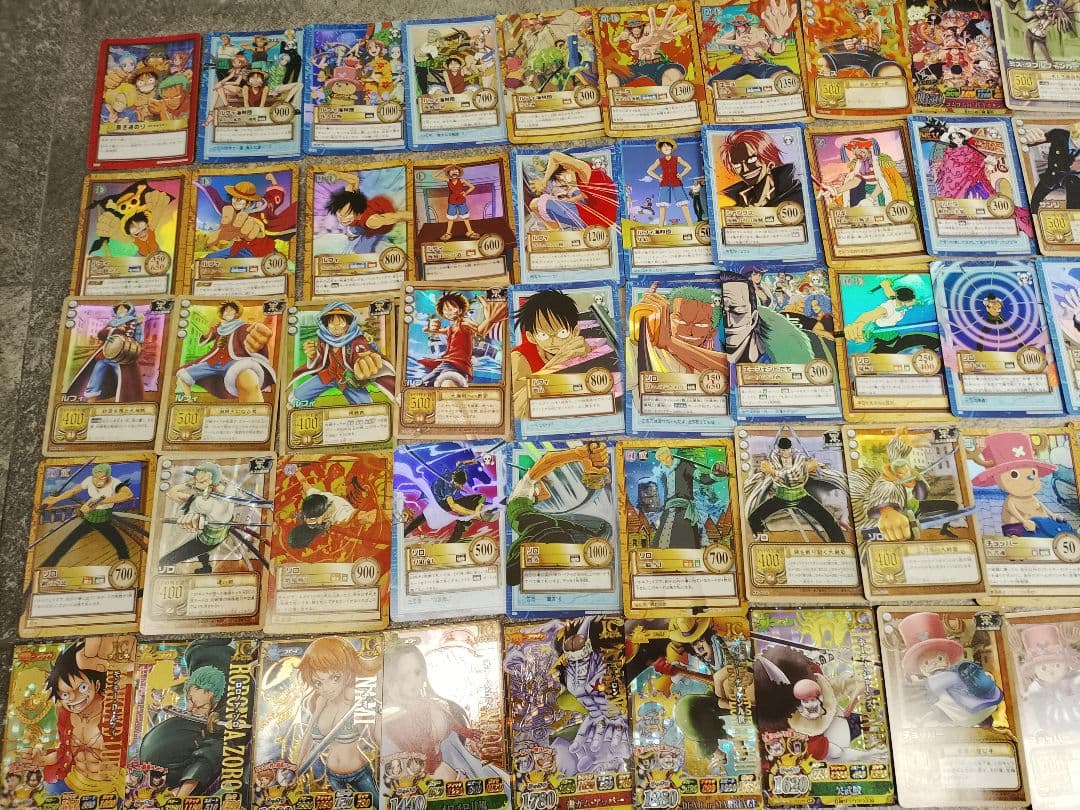 ワンピース ハイパーバトル他カードダス　全てキラ 69枚 大量　まとめセット