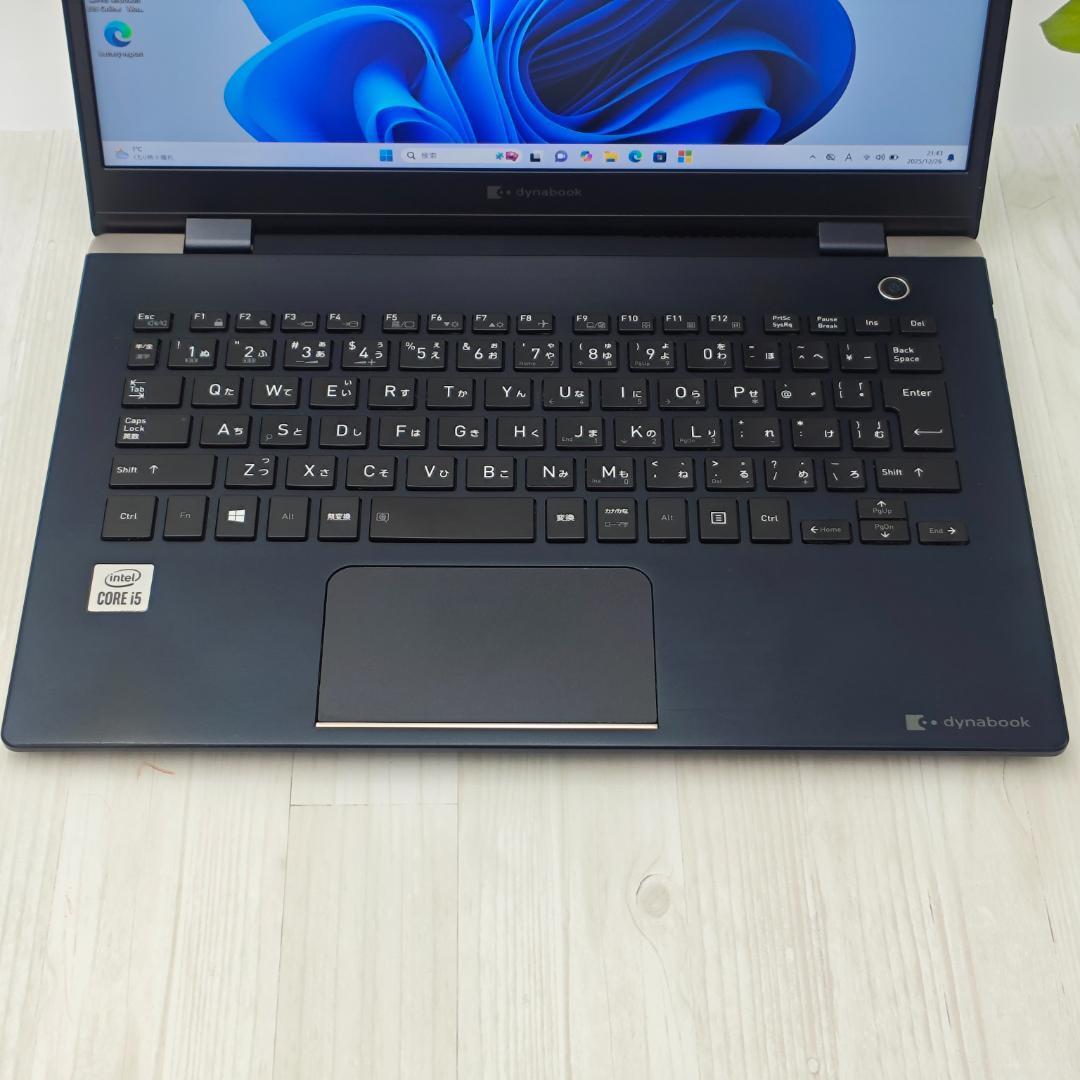 バッテリ新品！dynabook G83/FS 16/256 第10世代 i5⑫