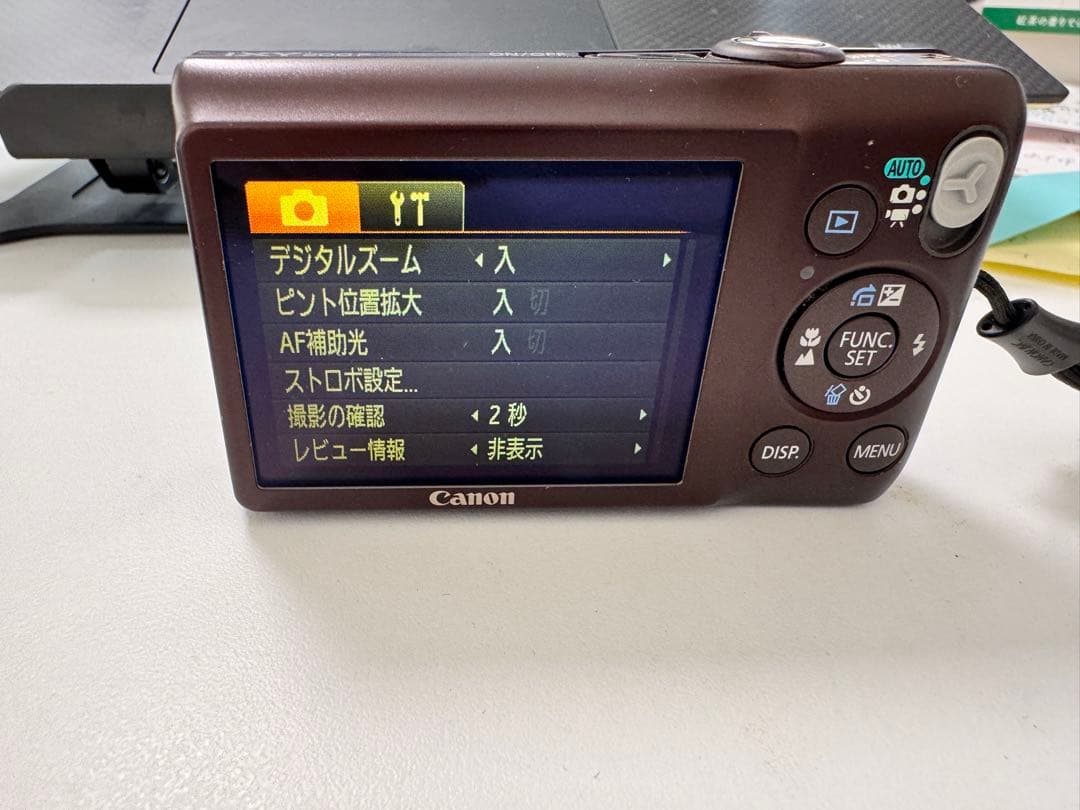 キヤノン／デジタルカメラ／ixy200F 充電器付き