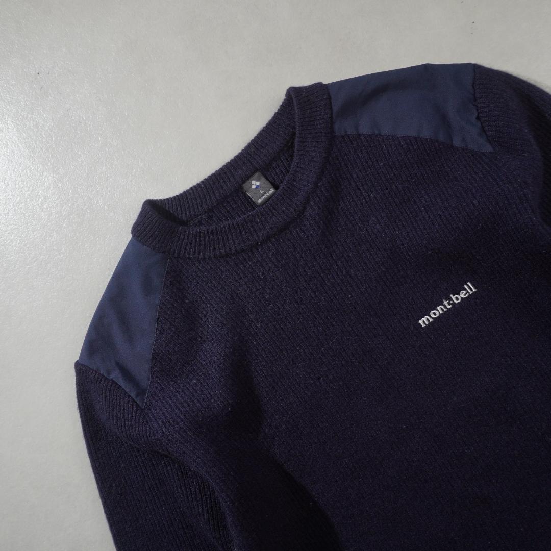 mont-bell ミッテルレギニットセーター コンバット ネイビー/FZ65