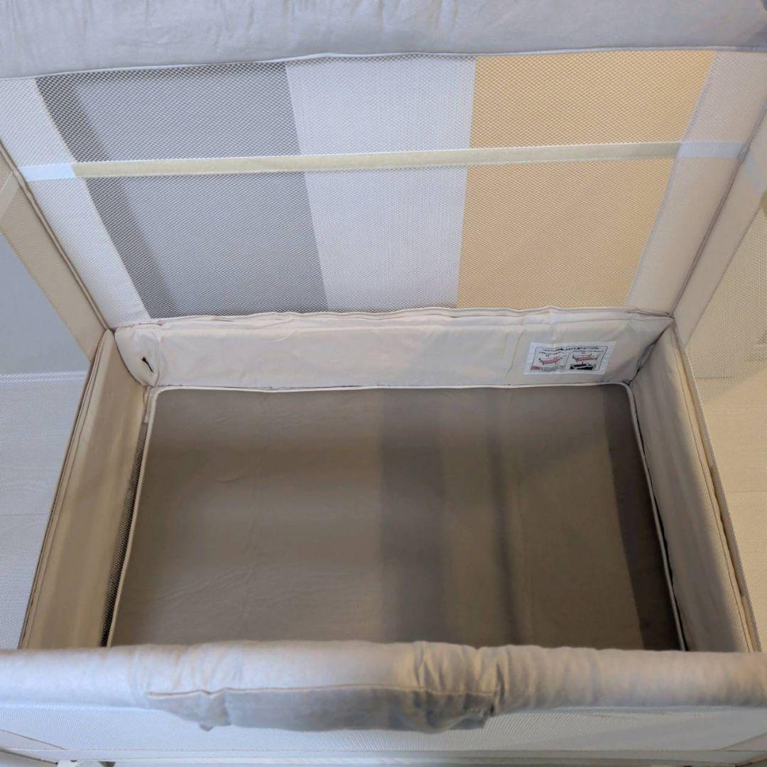 【極美品】アップリカ プレイヤード　ベビーベッド　ココネル　エアープラス　AB