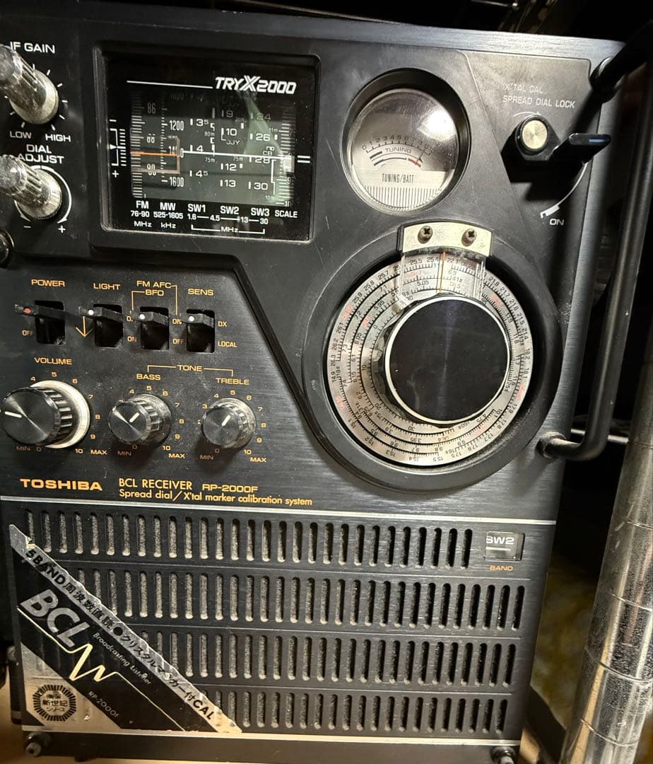 ラジオ・コンポ BCL RECEIVER RP-2000F