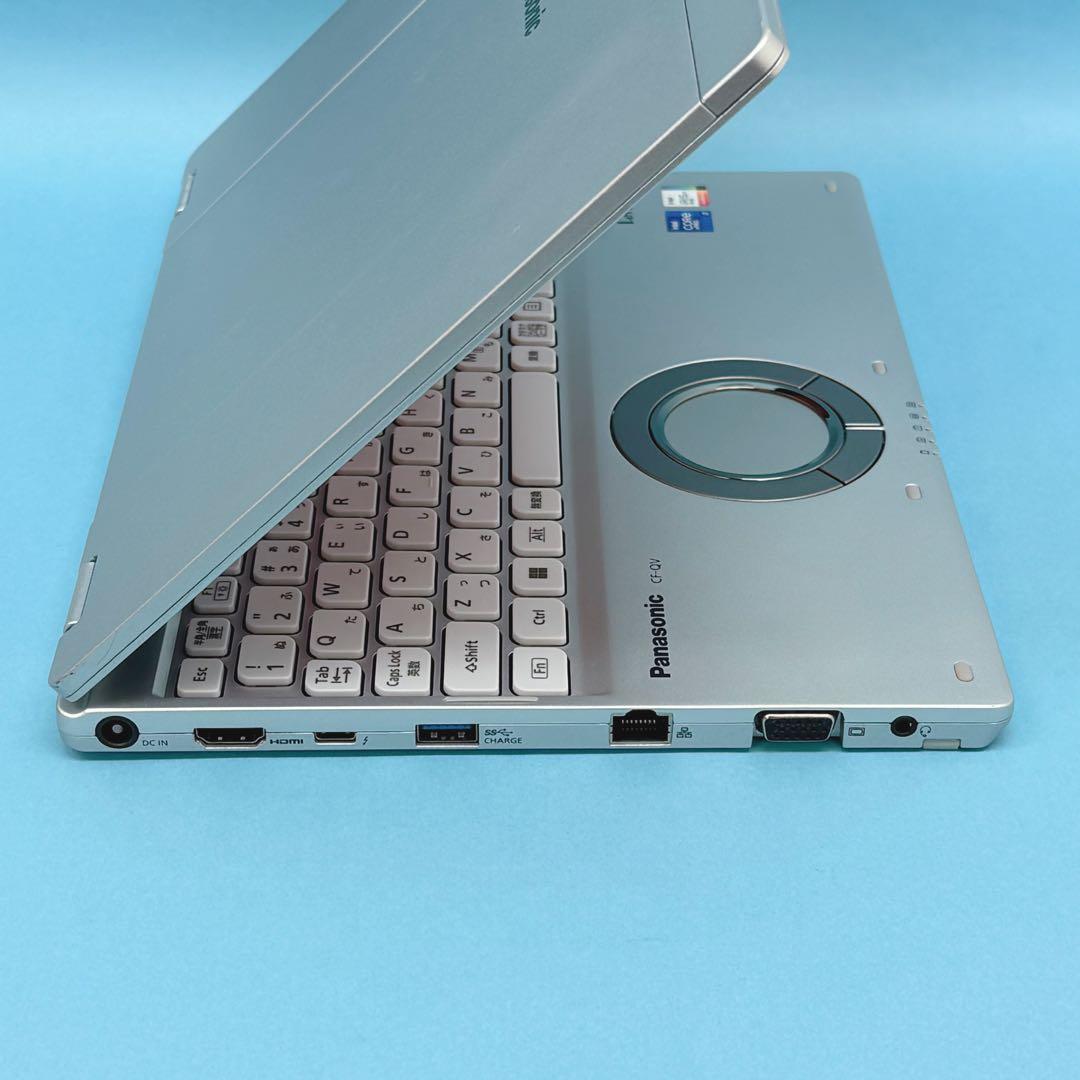 081準美品 i7 512GB レッツノートQV1 第11世代 office