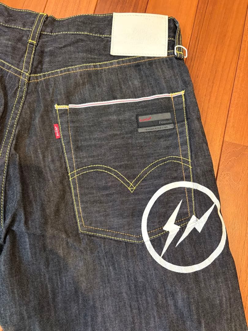 Levi's ✖️Fenomストレートブラックデニム32