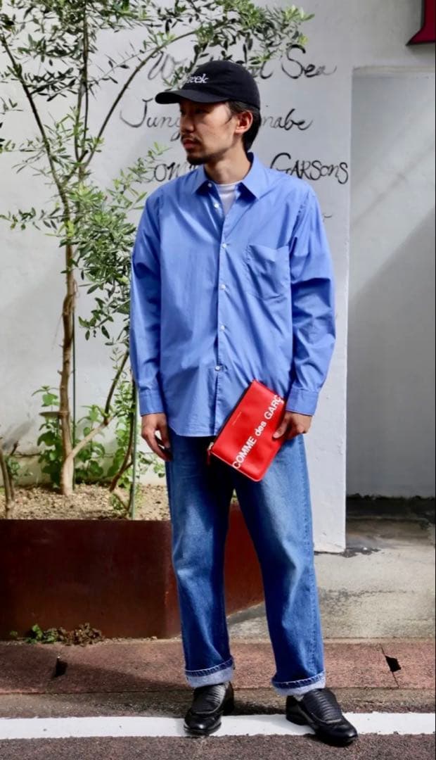 graphpaper グラフペーパー レギュラーカラーブロードシャツ