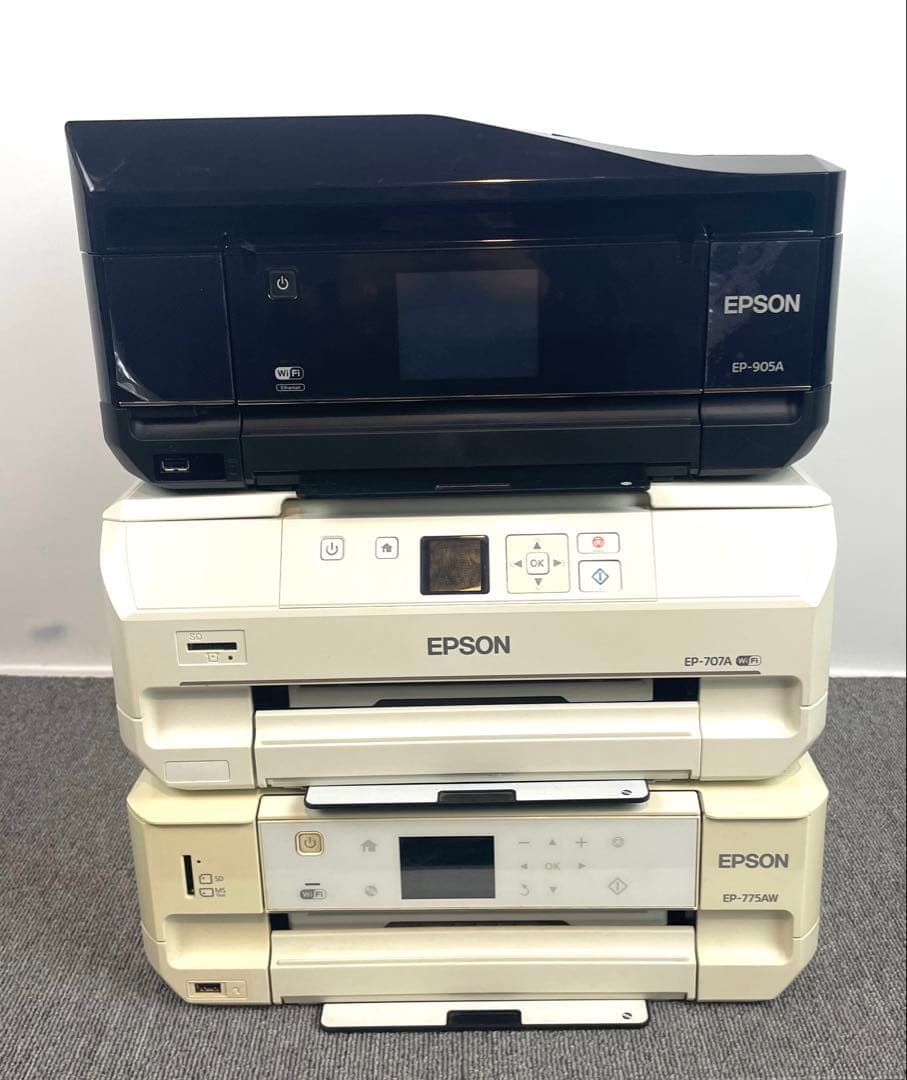 エプソン EP-707A EP-905A EP-775AW プリンター まとめ