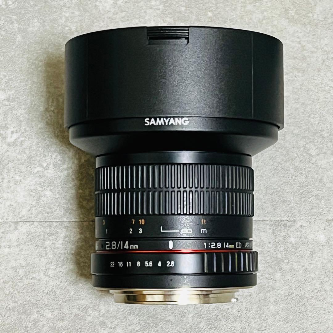 SAMYANG F2.8/14mm Canonマウント