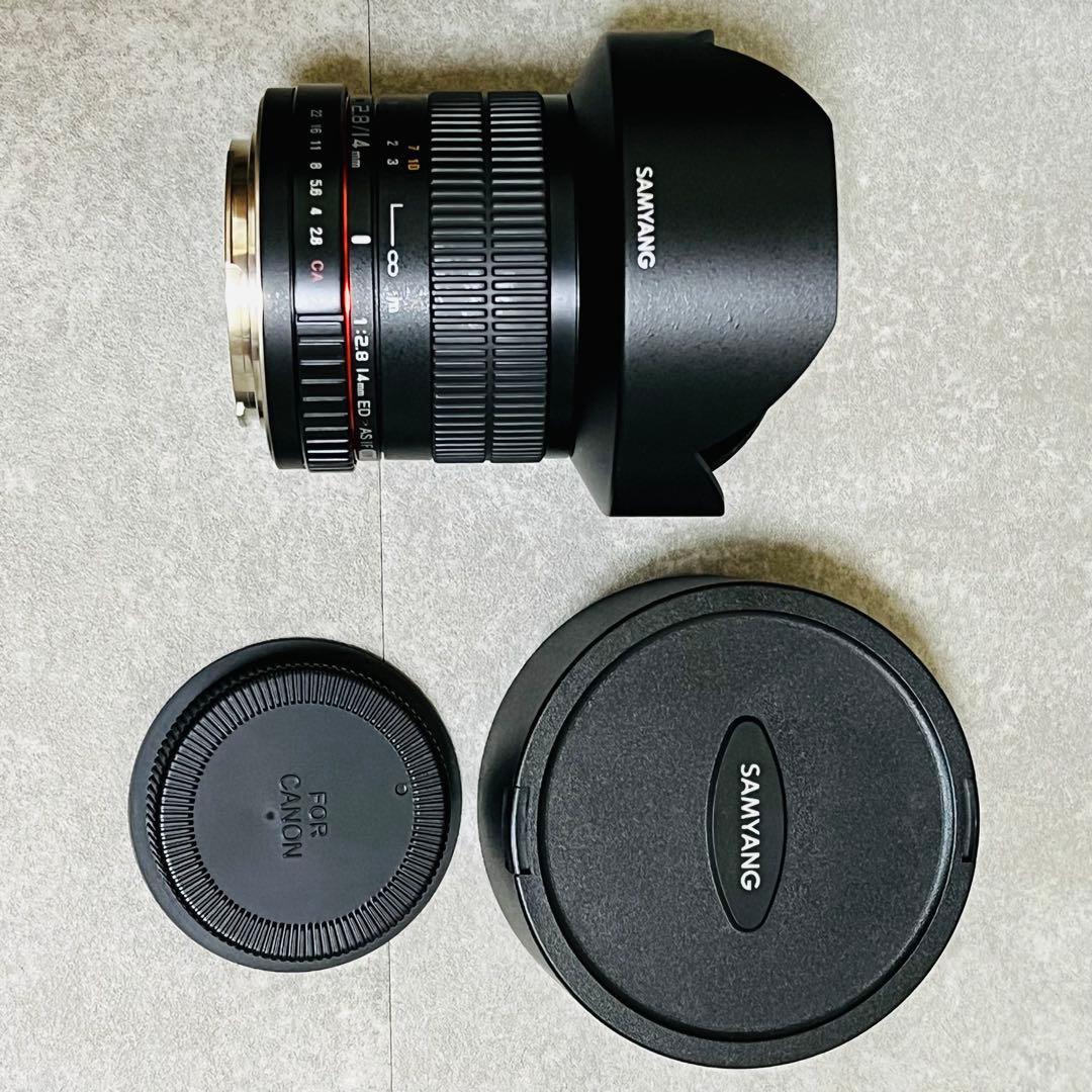 SAMYANG F2.8/14mm Canonマウント