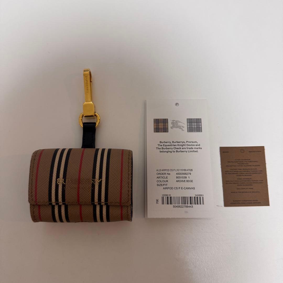 Burberry AirPodsケース エアポッズケース チェック柄